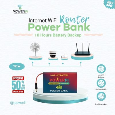 WiFi Router Power Bank
